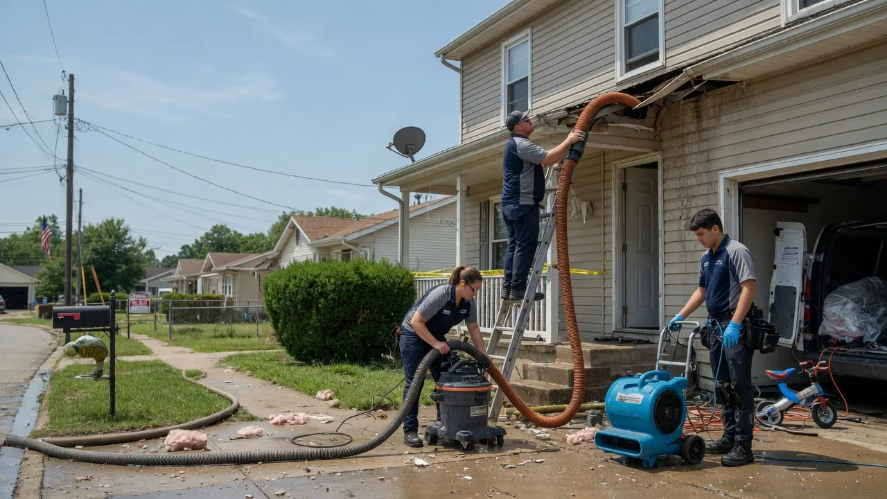 Water Damage Restoration in Millington, TN near me